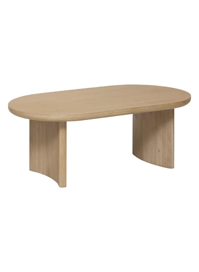 Atmosphera Lousada Elegant Design Wooden Coffee Table Brown 42 x 60 x 110 cm 197820